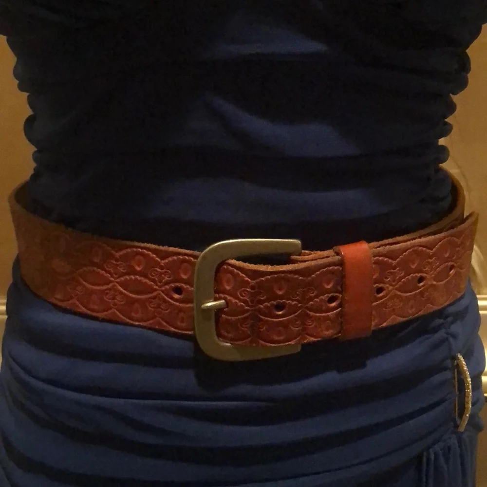 Unknown brown stamped